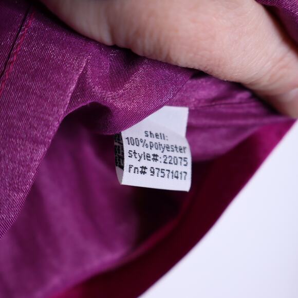 FUMBLIN' FOE Ruffle Front Skirt Fuchsia Pink Pencil Mini Length Women's XS - Picture 10 of 12